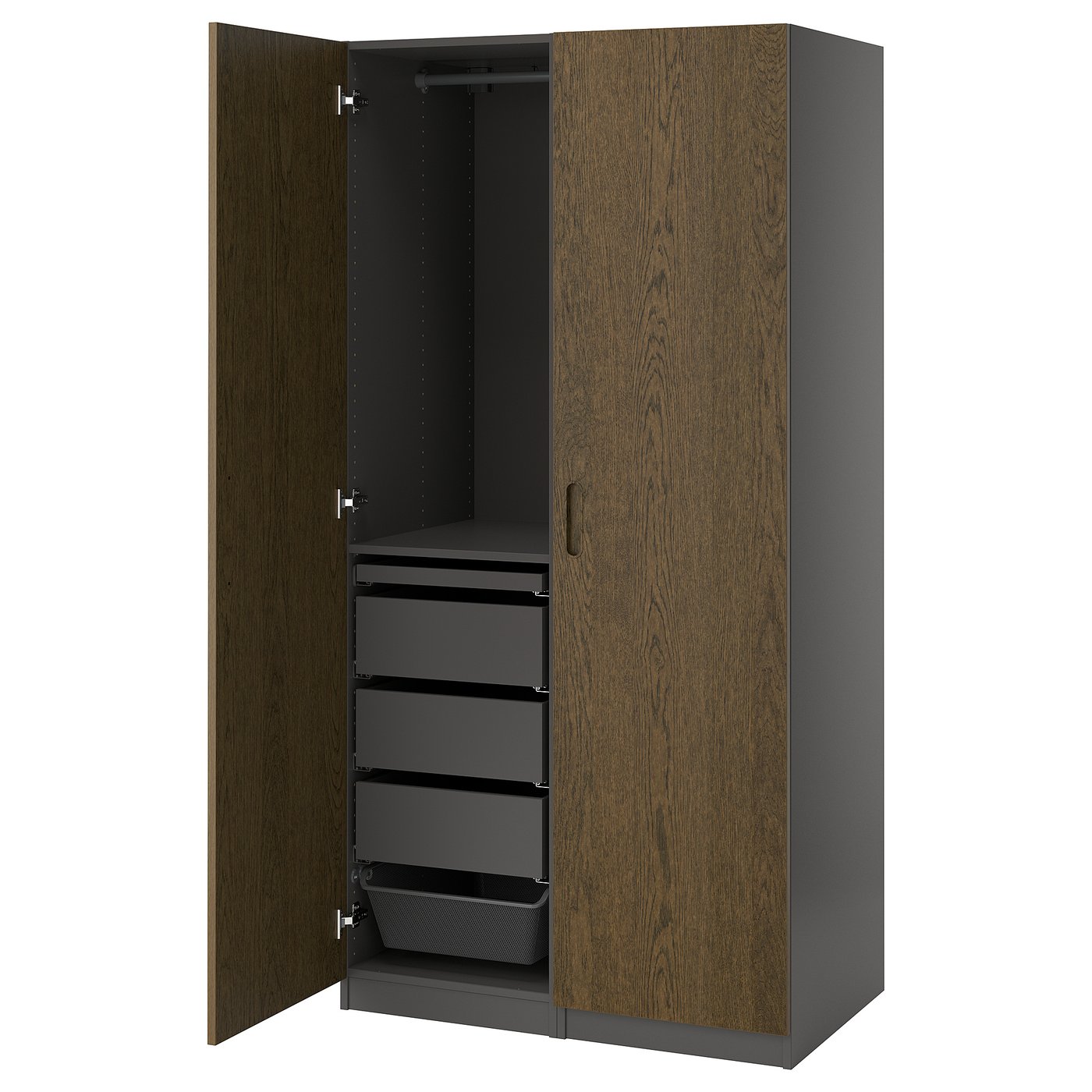 PAX / TONSTAD Wardrobe combination 100x60x201 cm