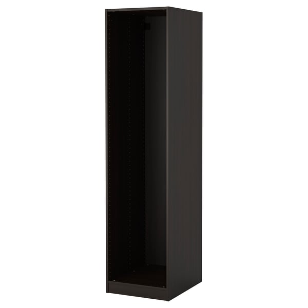 PAX Wardrobe frame, blackbrown, 50x58x201 cm IKEA