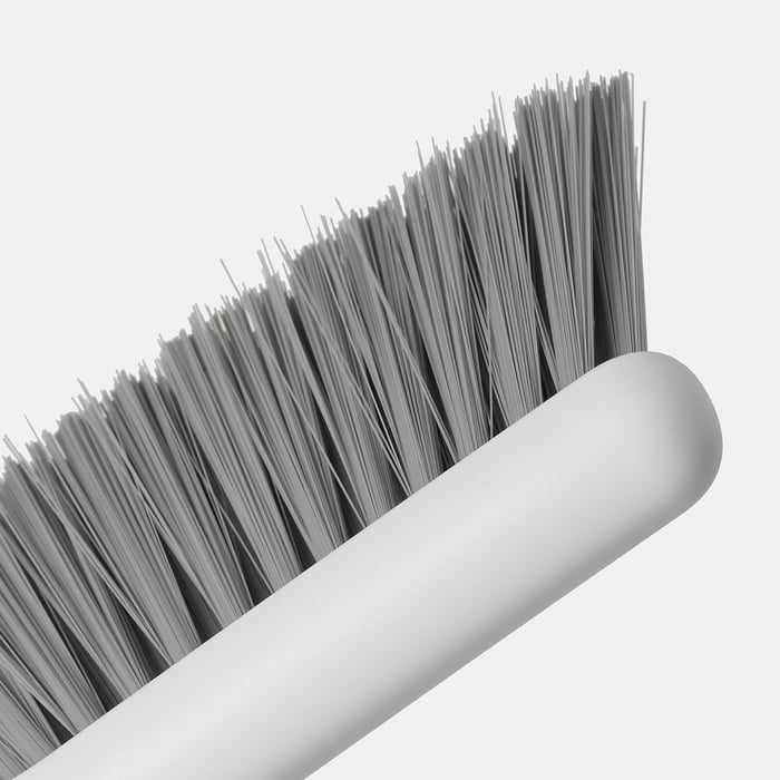 PEPPRIG dust pan and brush, grey IKEA