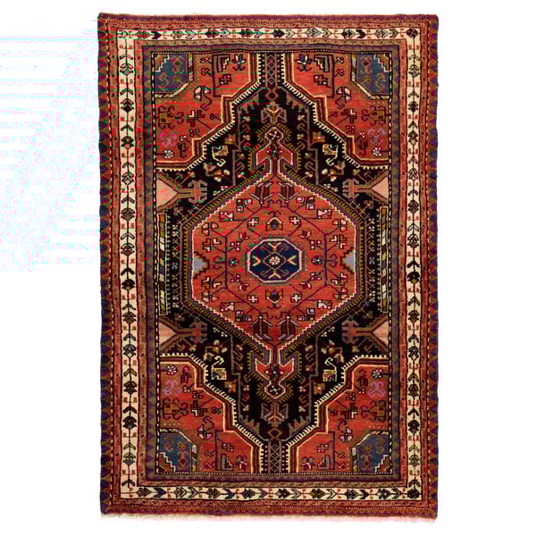 Persisk Hamadan Rug Low Pile Handmade Assorted Patterns 100x150 Cm Ikea