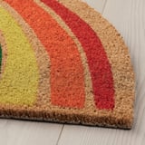 PILLEMARK Door mat, indoor, rainbow, 50x90 cm