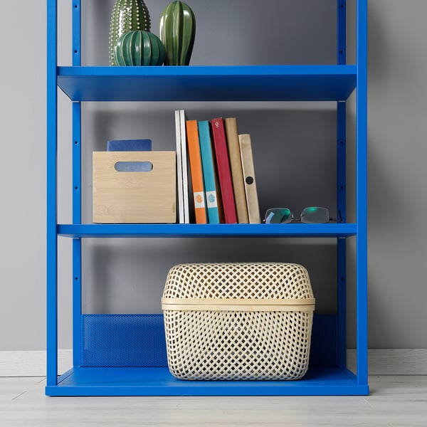 PLATSA open shelving unit, blue, 60x40x120 cm IKEA
