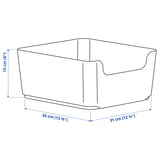 PLUGGIS Waste sorting bin, white, 8 l
