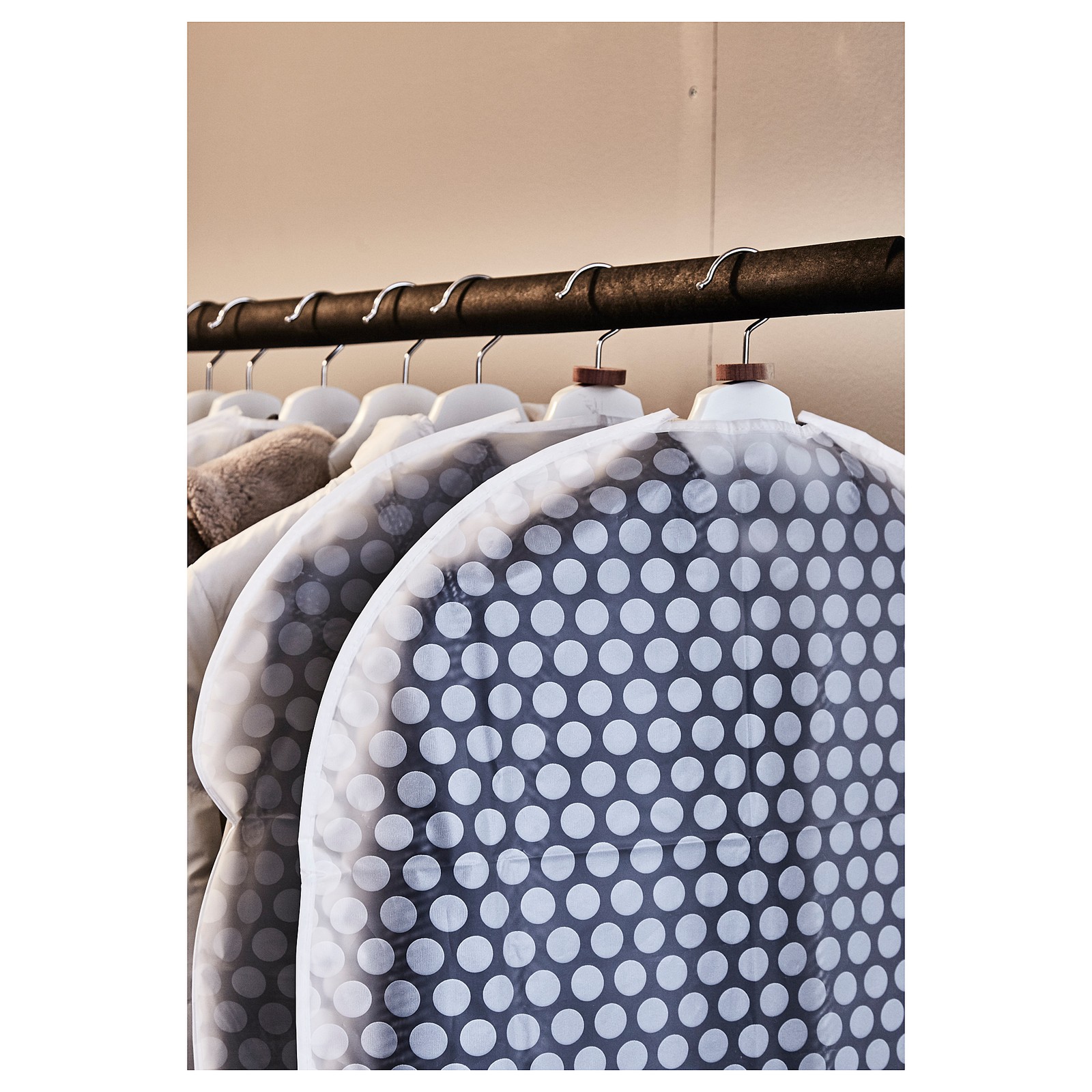 Hanging closet organizer & storage IKEA