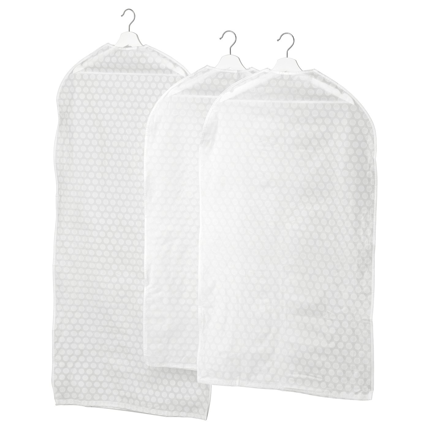 PLURING Clothes cover, set of 3 
