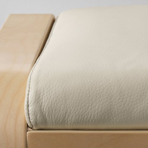 POÄNG footstool cushion, Glose eggshell IKEA