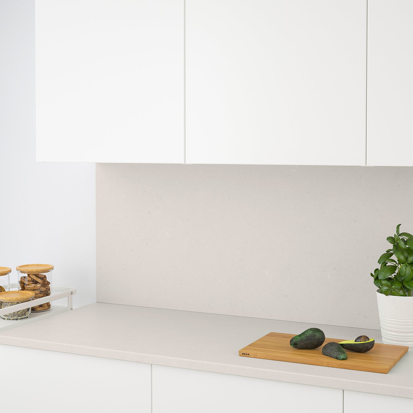 Quartz splashbacks IKEA