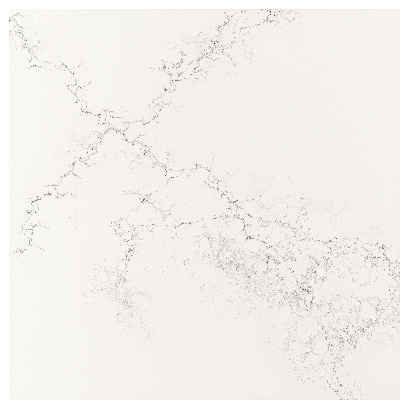 RÅHULT Custom made wall panel, white lively marble effect/quartz, 1