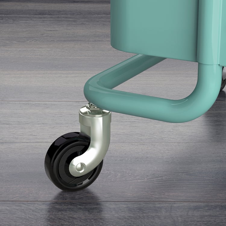 RÅSKOG Trolley, turquoise, 35x45x78 cm IKEA