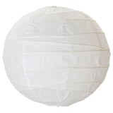 REGOLIT Pendant lamp shade, white/handmade, 45 cm