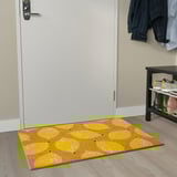 RENKAVLE Door mat, lemon, 60x90 cm