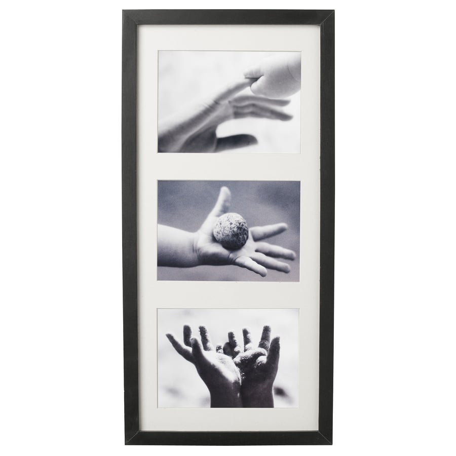 RIBBA Frame, black, 50x23 cm IKEA