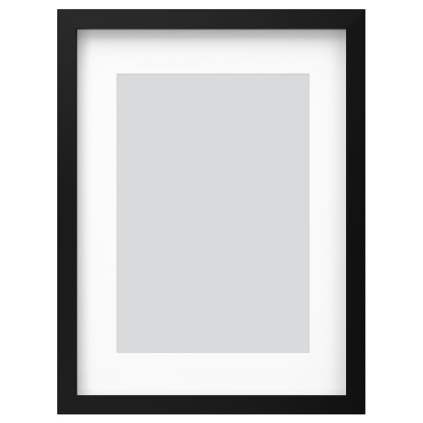 RÖDALM Frame, black, 30x40 cm