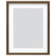 Option: RÖDALM Frame, walnut effect, 40x50 cm