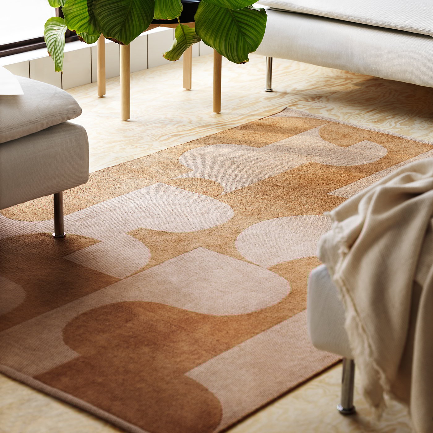 r-dask-rug-flatwoven-light-brown-133x195-cm-ikea