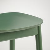 RÖNNINGE Bar stool, counter height/green, 63 cm