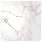 RUNSBÄCK Custom made wall panel, white/grey lively marble effect/high pressure porcelain, 1 m²x1.2 cm