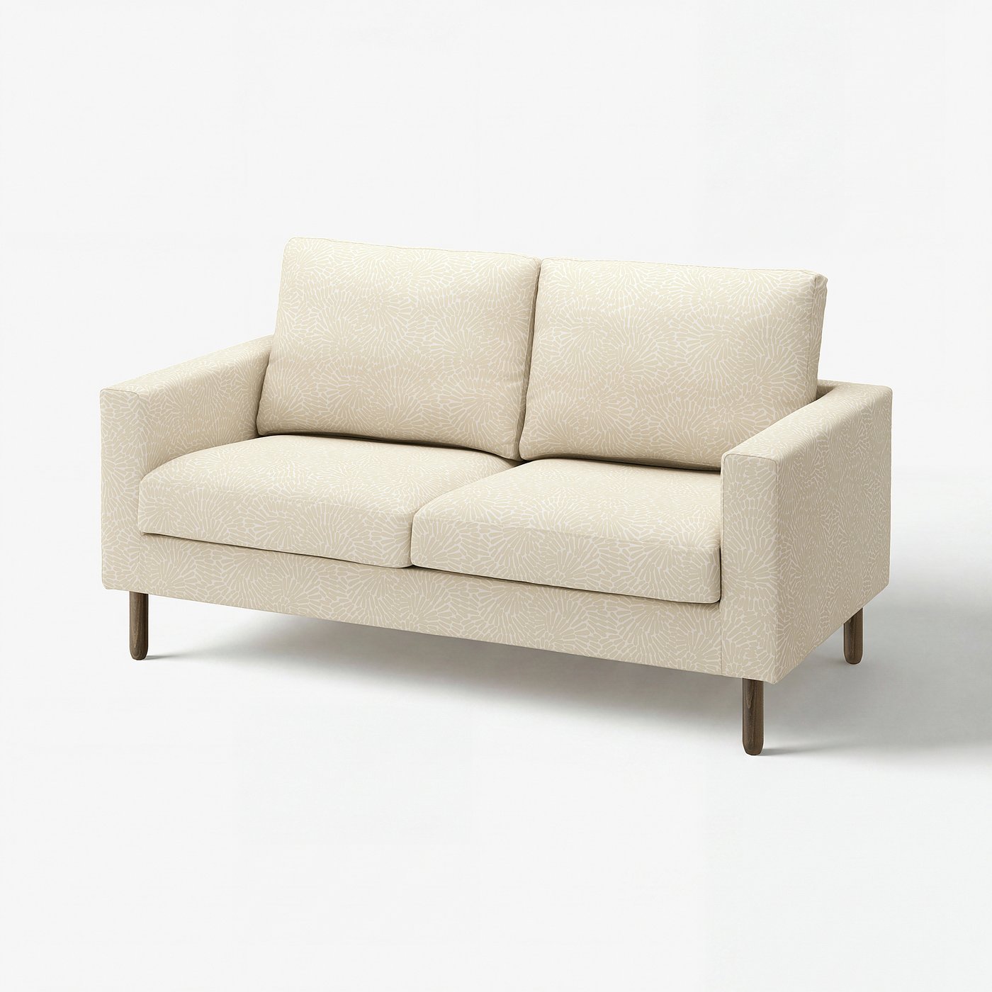 SALTSJÖBADEN 2-seat sofa - Vittangi light beige/white