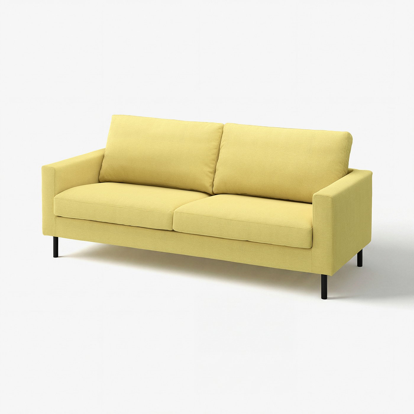 SALTSJÖBADEN 3-seat sofa - Fridtuna yellow