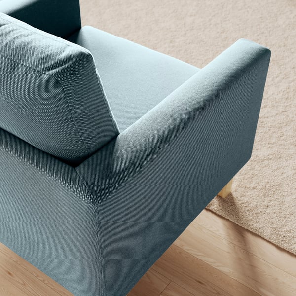 SALTSJÖBADEN Armchair, Fridtuna dark grey-blue
