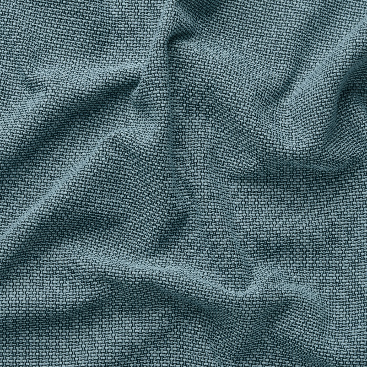 SALTSJÖBADEN Cover for footstool - Fridtuna dark grey-blue