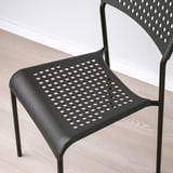 SANDSBERG / ADDE Table and 4 chairs, black/black, 110x67 cm