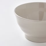 SANDSKÄDDA Bowl, light grey-beige, 14 cm