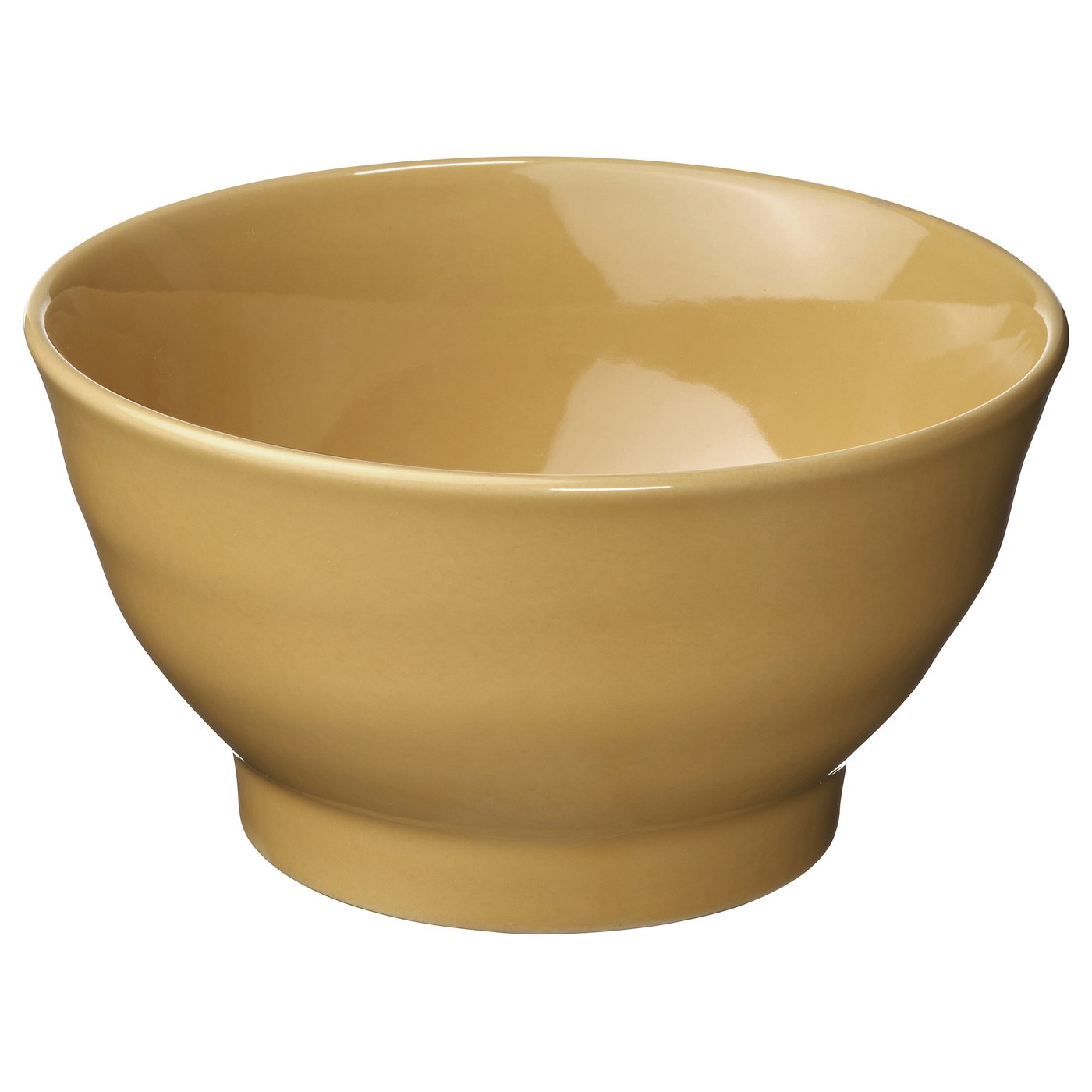 SANDSKÄDDA Bowl - yellow 14 cm