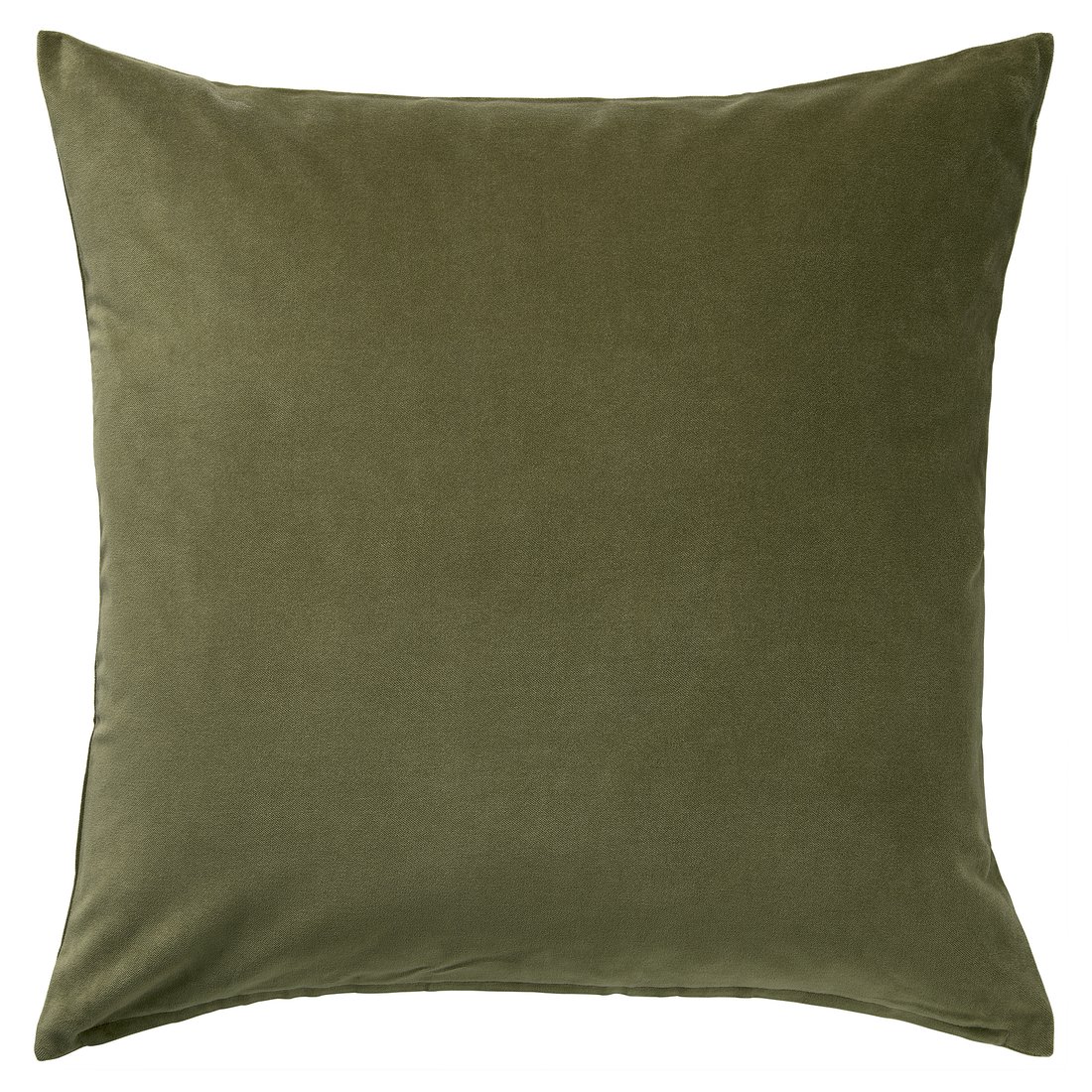 SANELA Cushion cover, olivegreen, 50x50 cm IKEA