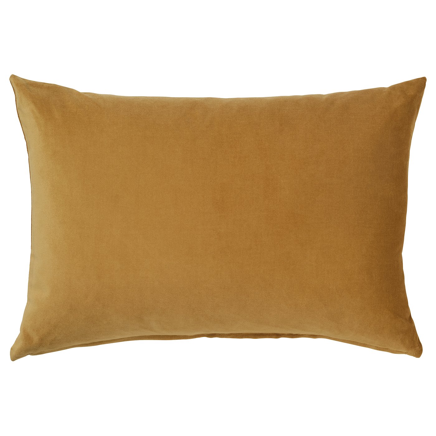 SANELA Cushion cover - yellow-brown 40x58 cm
