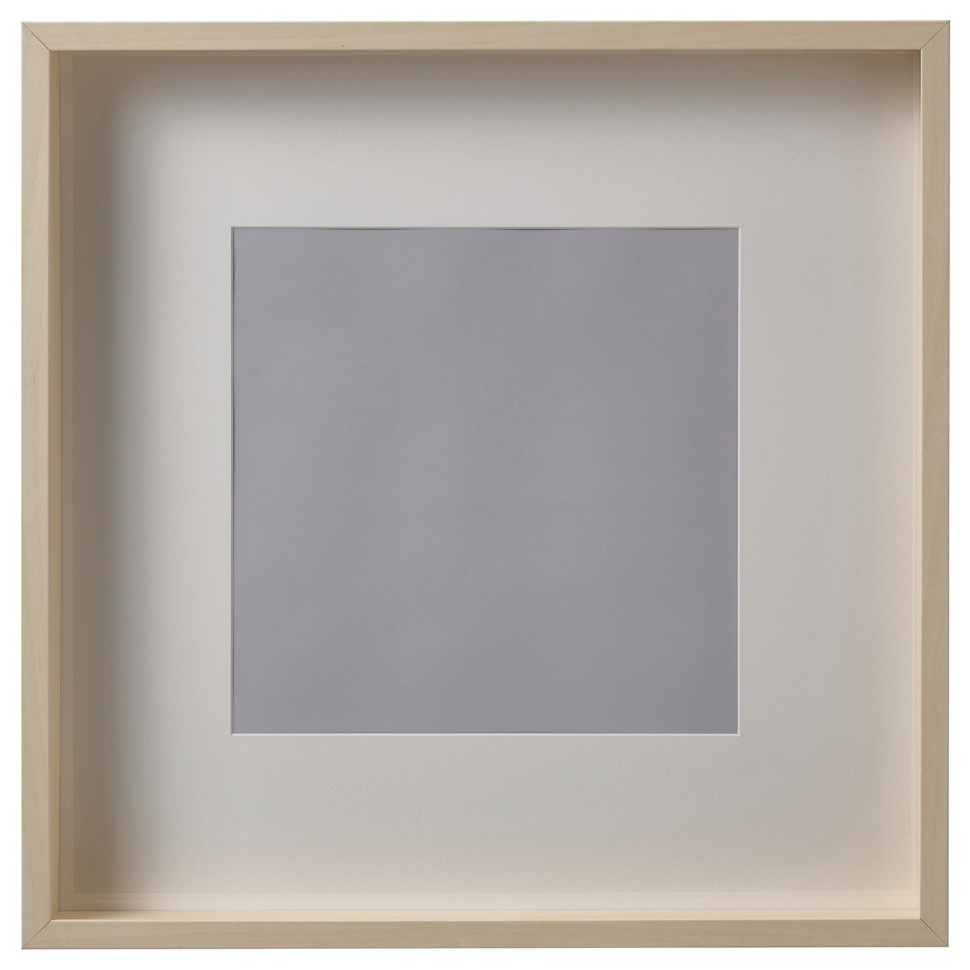 SANNAHED Frame - birch effect 50x50 cm