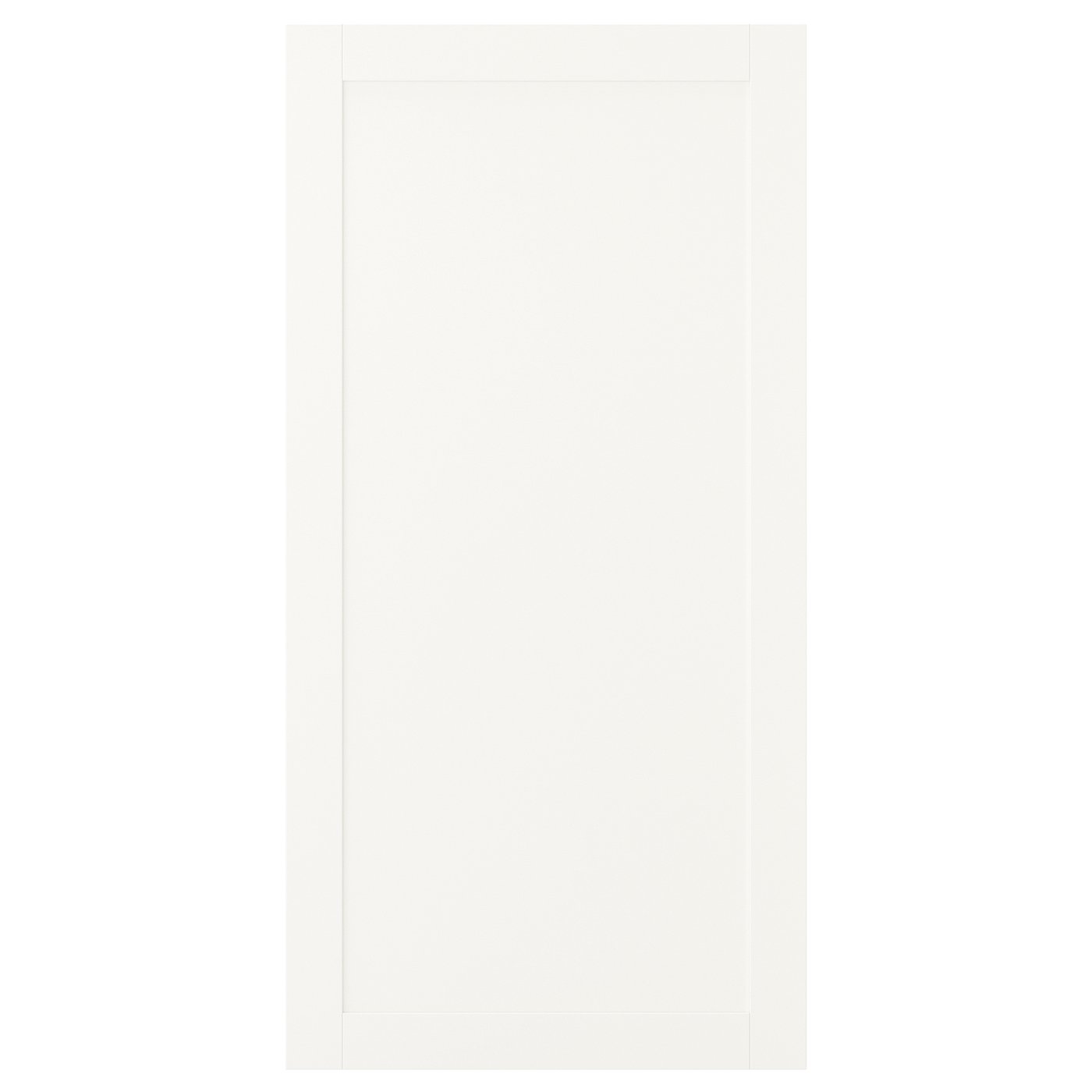 SANNIDAL Door - white 60x120 cm