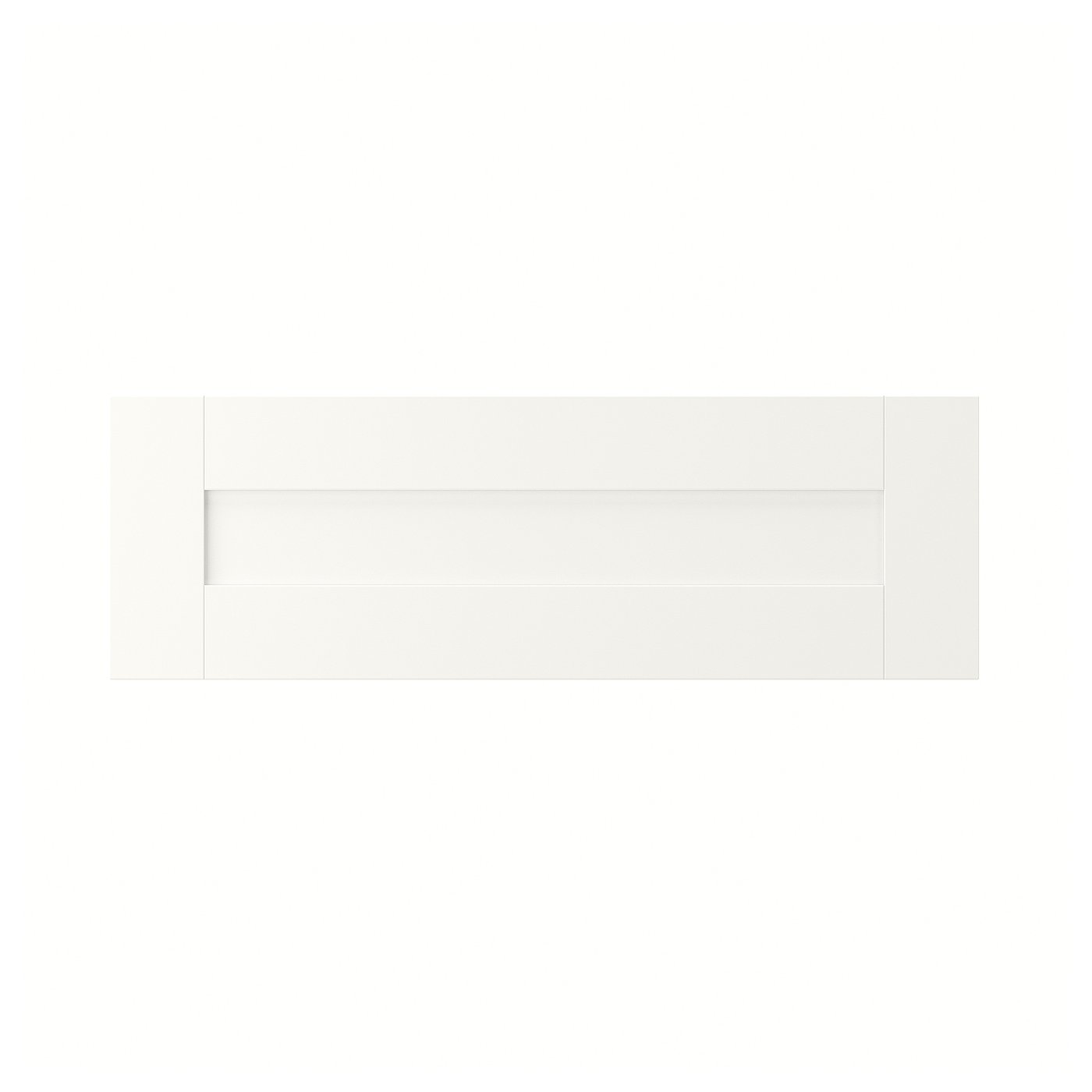 SANNIDAL Drawer front - white 60x20 cm