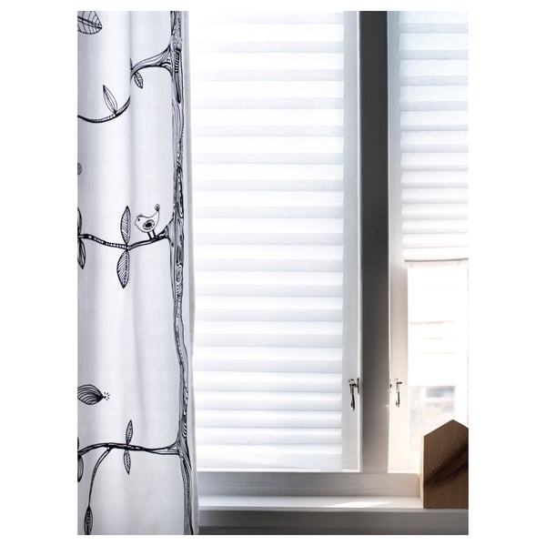 SCHOTTIS Pleated blind, white IKEA