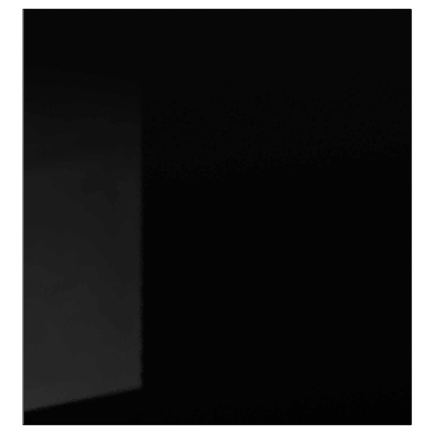SELSVIKEN Door - high-gloss black 60x64 cm