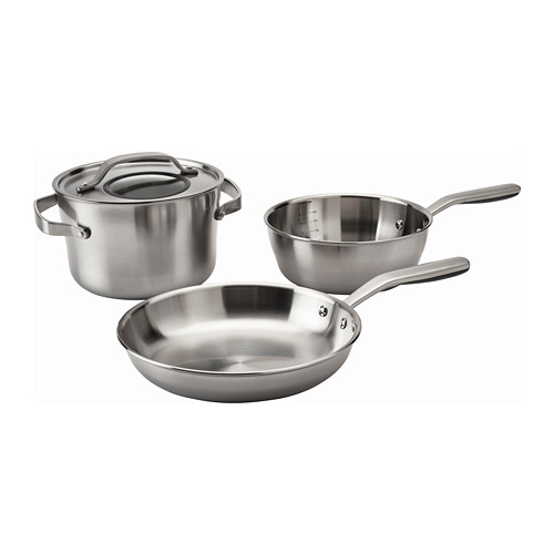 SENSUELL 4piece cookware set IKEA