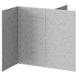 SIDORNA Room divider, grey, 162x160x150 cm