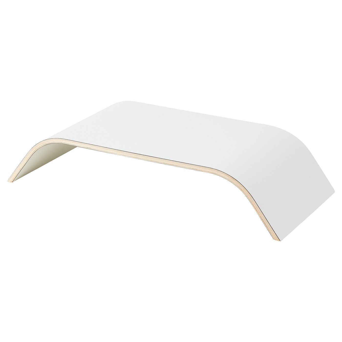 SIGFINN Monitor stand, fixed height - white