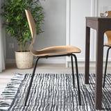 SIGTRYGG Chair, oak/Sefast black