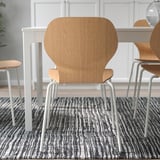 SIGTRYGG Chair, oak/Sefast white