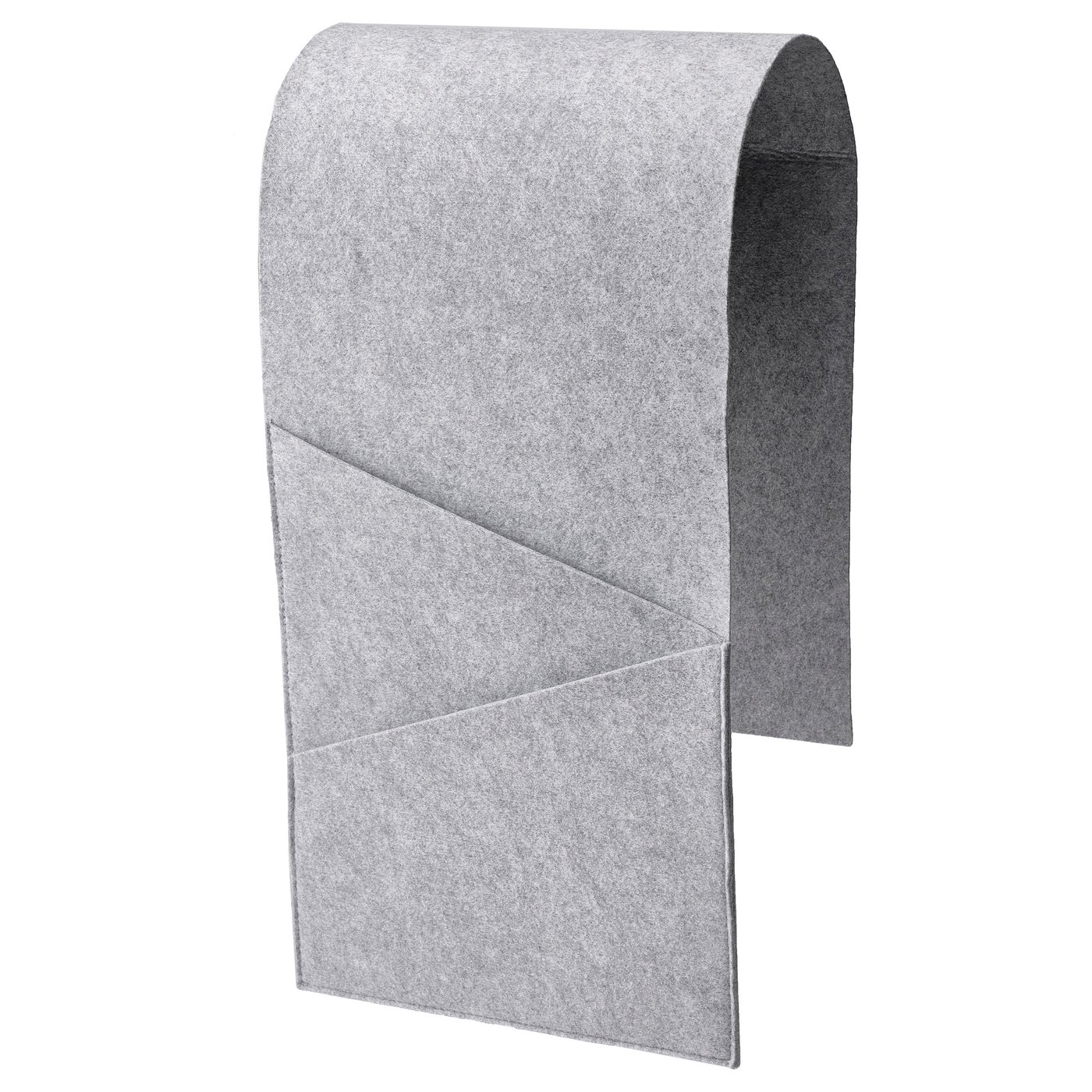SILÄNG Storage pocket for armrest - felt