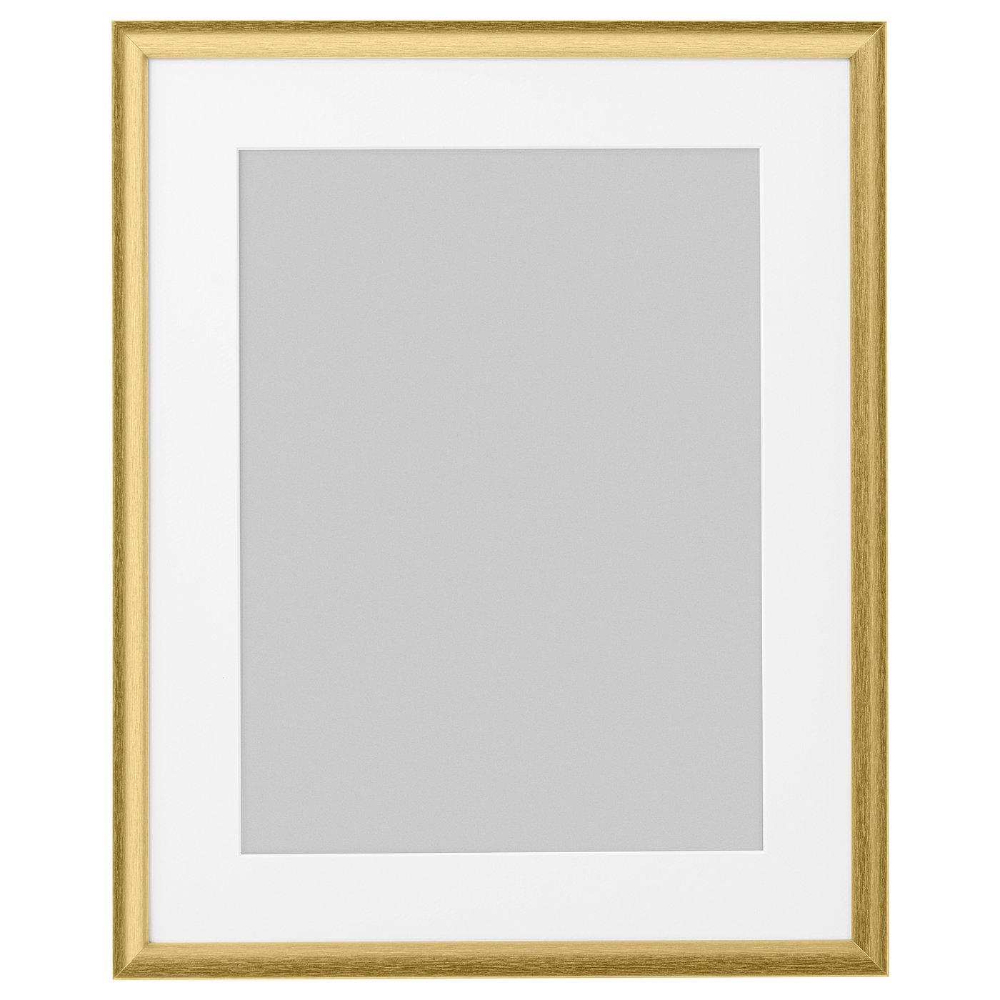 SILVERHÖJDEN Frame - gold-colour 40x50 cm
