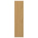 Displays a SINARP wooden door in a natural oak finish. Its rectangular with a smooth, solid wood edge.