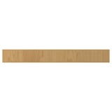 SINARP: oak wood shelf, rectangular, natural finish. With a solid oak edge, durable and stable.