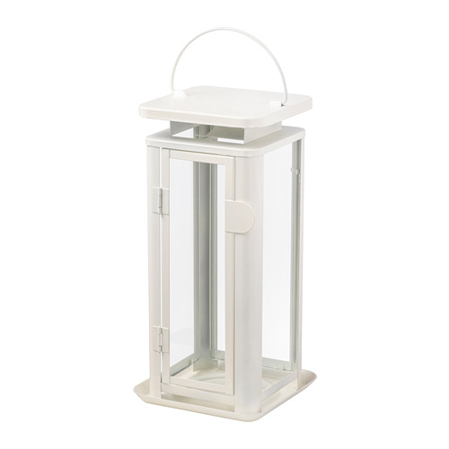 SINNESRO Lantern f block candle, in/outdoor IKEA