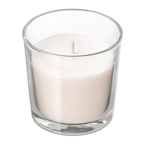 SINNLIG Scented candle in glass IKEA