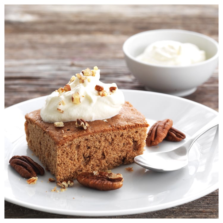 SINNLIG Scented tealight, Nutmeg and vanilla, grey IKEA