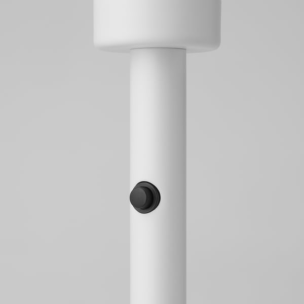 SKAFTET Table lamp base, wood, 32 cm