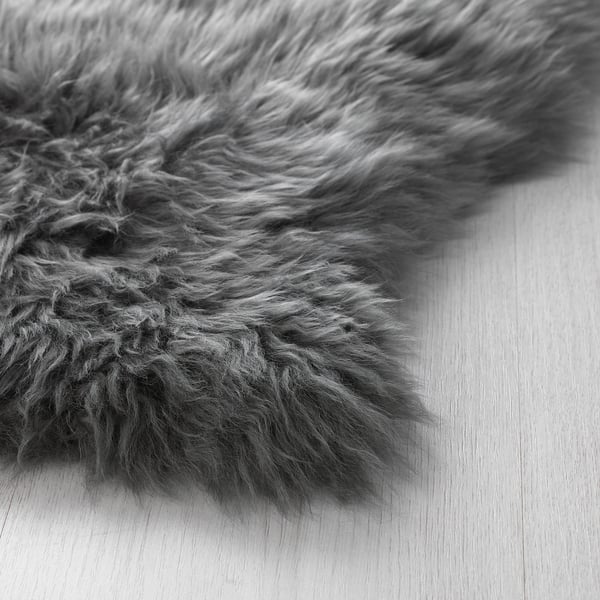 SKOLD Sheepskin, grey IKEA