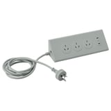 SKOTAT Extension cord, green, 1.8 m